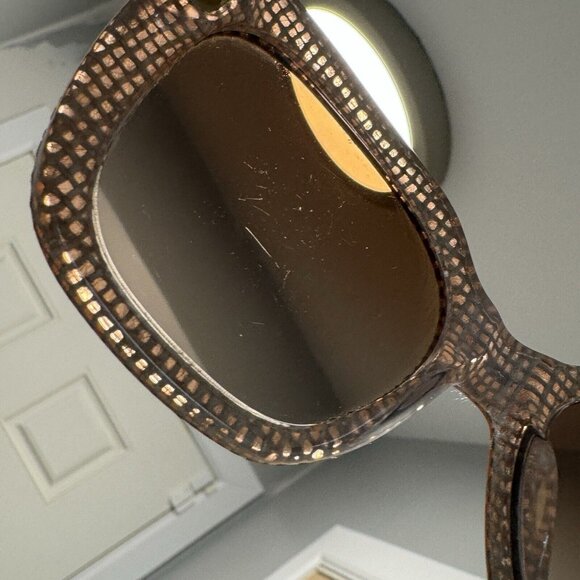Tory Burch Sunglasses Frame Scratched Lenses TY 7127 Orange/clear main image 4